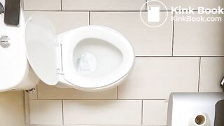 Nurse shitting at work