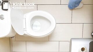 Nurse shitting at work