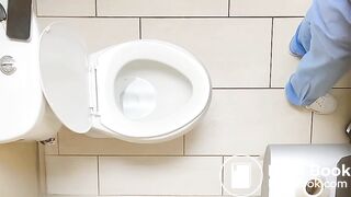 Nurse shitting at work