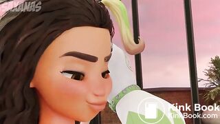 Giantess fart animation