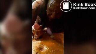 Filthy Pig Shit And Piss Blowjob