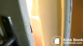 Teen tied panty pooping