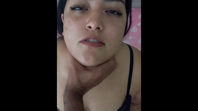 Beautiful hairy BBW gets spanked everywhere and dominated