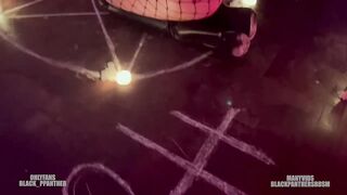 TRAILER - CUTE DEMON and SUBMISSIVE gets fucked hard in satanic ritual - HALLOWEEN