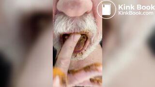 Gay Scat Porn, Gay myself eat pooping