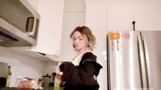 Mean Step Sis Makes Fun of You while Making a Snack POV HUMILIATION DENIAL LOSER PORN FEMDOM BRAT