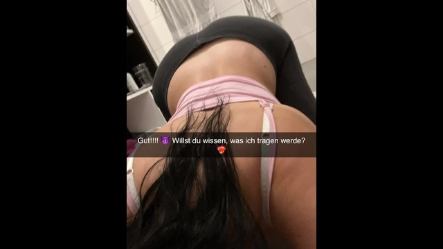Boyfriend cheats on his girlfriend on Snapchat and has sexting with his slutty ex-girlfriend