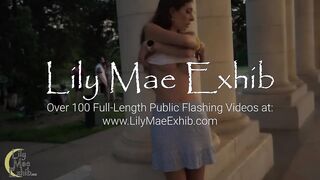 Stripping naked and posing for a stranger in the public park!