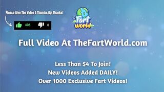 Titania Squatting And Farting While Naked!
