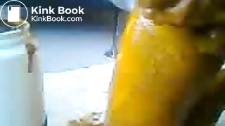 scat shit total KV brown cock smear