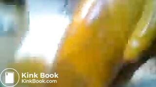 scat shit total KV brown cock smear