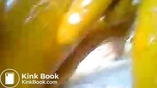 scat shit total KV brown cock smear