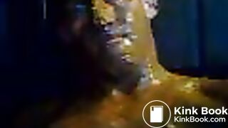 scat shit total KV brown cock smear