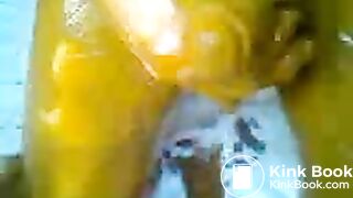 scat shit total KV brown cock smear