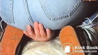 Scat - Pooped Pants Tease in Jeans