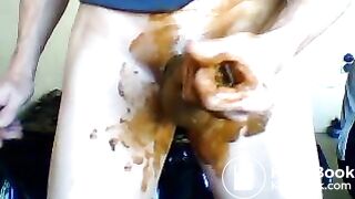 anal,ass,scat ,plug,stick,smear,eat,cock,pig