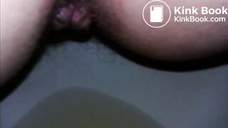 just before the turds!