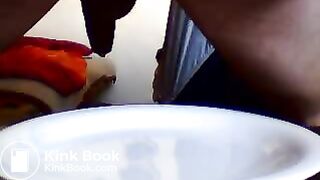 scat,eat a plate of shit