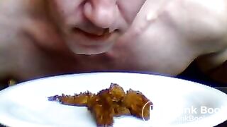 scat,eat a plate of shit