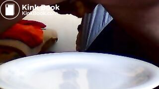 scat,eat a plate of shit