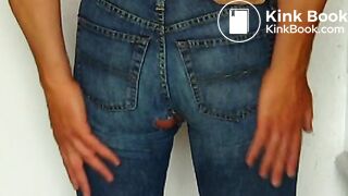 KV in knallengen Jeans
