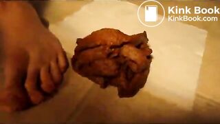 Shitting 9-10-2011 Big Thick Soft Grainy Pile