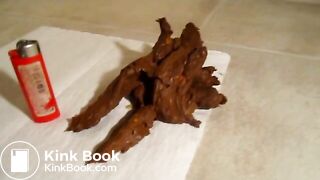 Shitting 6-7-12 3 day constipated log jam