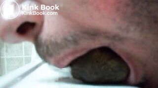 Eating boyfriends hard turd 2of2