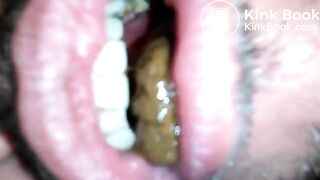 chewing bf shit