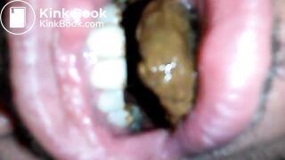 chewing bf shit