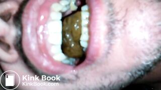 chewing bf shit