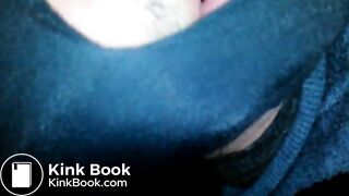 Swallow long turd GAGGING!!