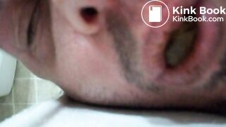 Eating boyfriends hard turd 1of2