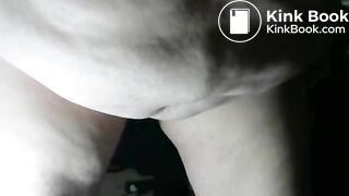 pooping in a bucket, peeing on the ground