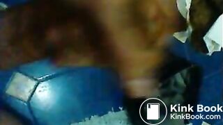 wanking my cock with shit