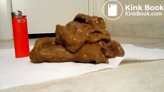 Shitting Thick Log Chunks to Soft 6-20-2012