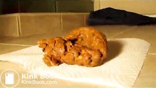 Shitting 9-5-2011 Thick Corndog Log