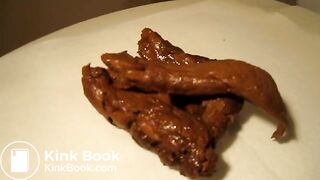 Shitting medium sized logs