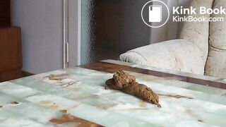 Mein Sonntagsschiss frisch auf den Tisch