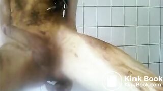 Belgian Scatboy - amateur twink enjoys shit