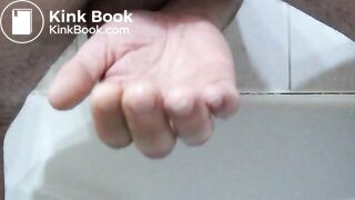 Shit in hand