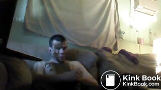 Twink enjoys webcam session in shit