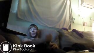 Twink enjoys webcam session in shit