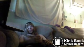 Twink enjoys webcam session in shit