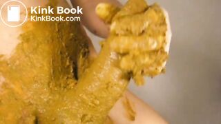 extreme smearing shit dick