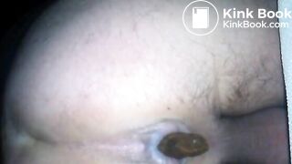 Steamy outside shit (-30 celcius)