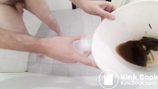 scat in bathroom, nasty smell!!!