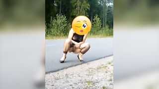 Piss in street-Golden rain 14