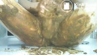 Butt Plug Fuck and Cum