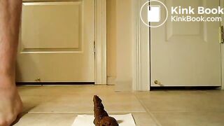 4-10-2013 Two thick small log chunks